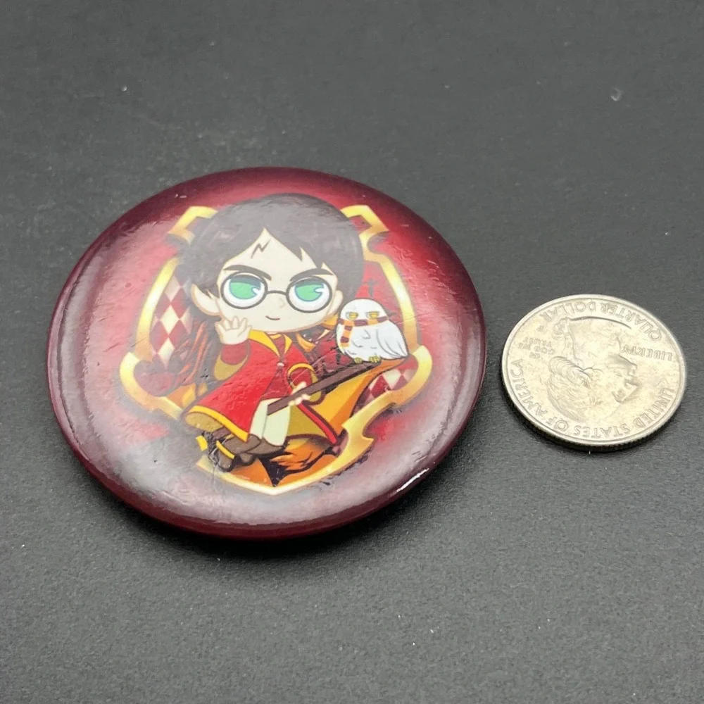 Harry Potter Anime Cartoon‎ Wizard Button Pin